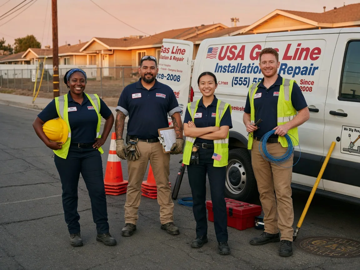 Gas Line Installation company in Larkspur, CO